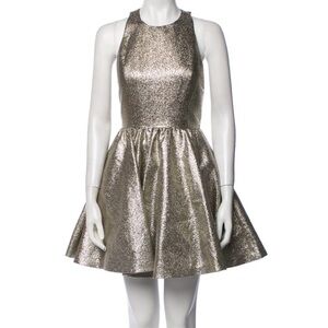 Alice + Olivia gold dress​